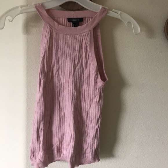 Forever 21 light pink crop top! - Picture 1 of 3